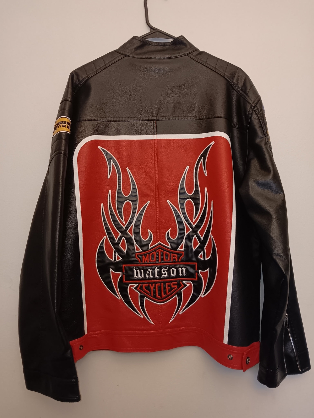 Watson Performance Jacket - Black & Red - Picture 2 of 3
